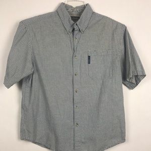 COLUMBIA XCO Blue Gray White Check Large